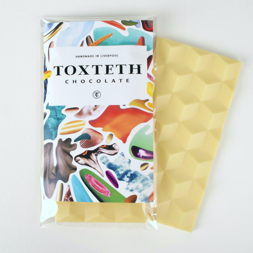 Belgian white chocolate bar