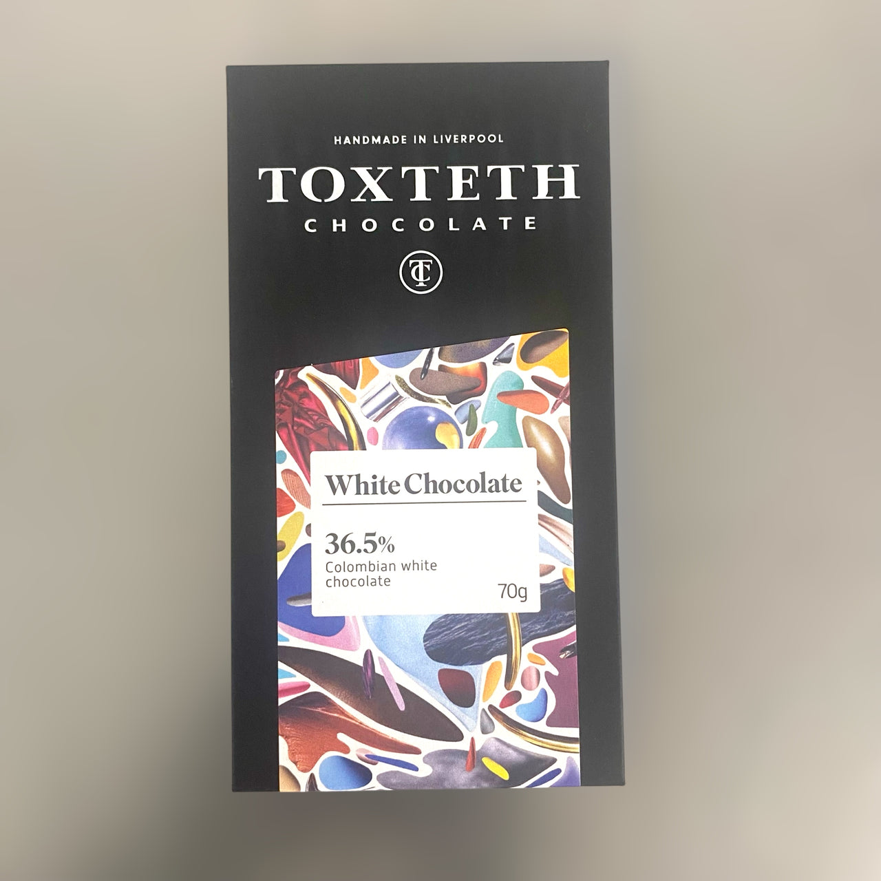 Belgian white chocolate bar