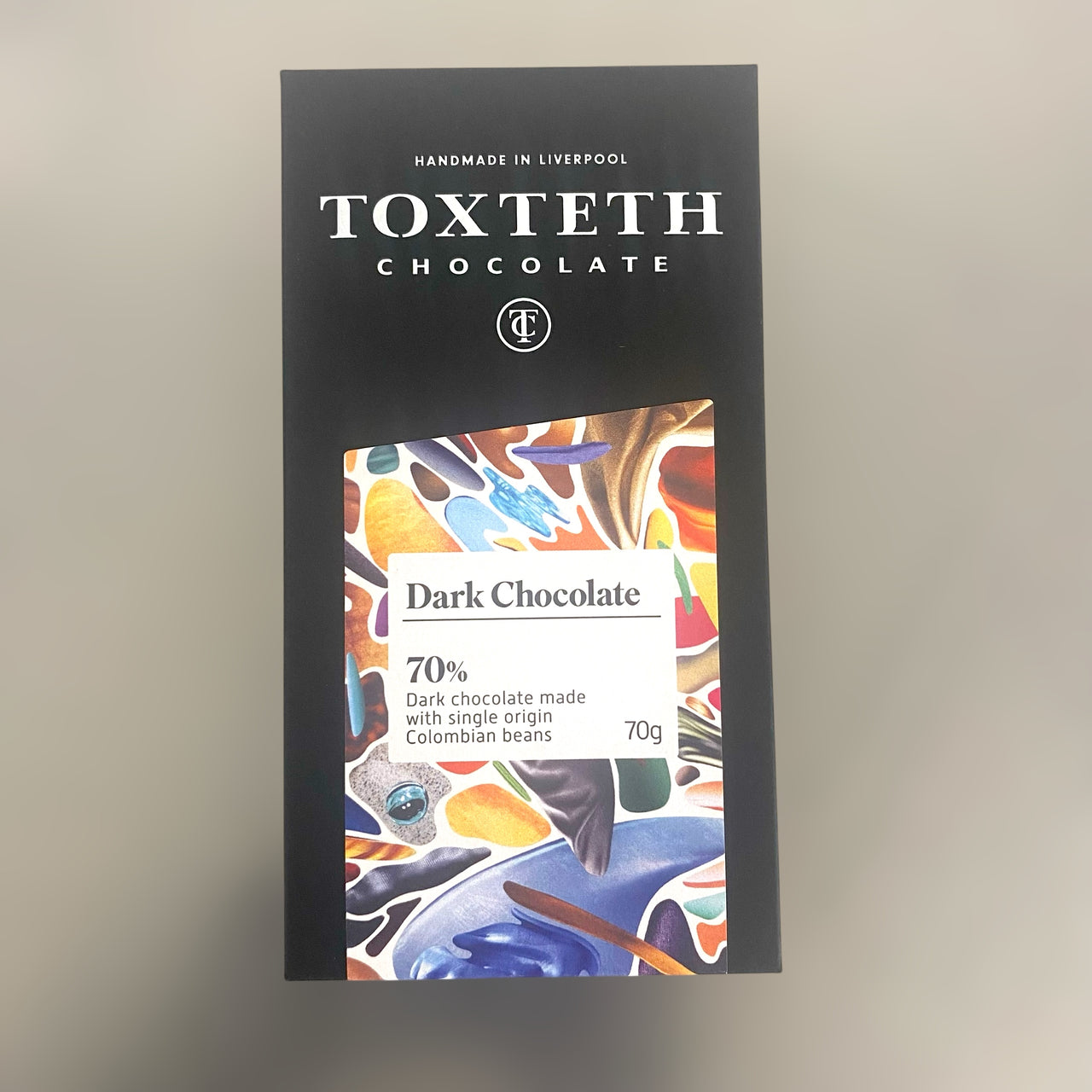 70% dark chocolate bar